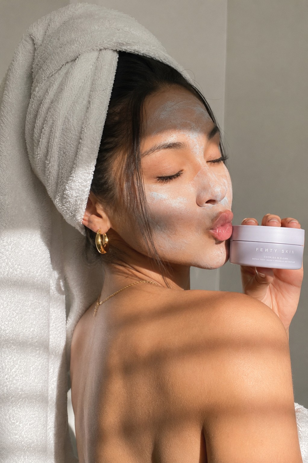 Skincare creator content